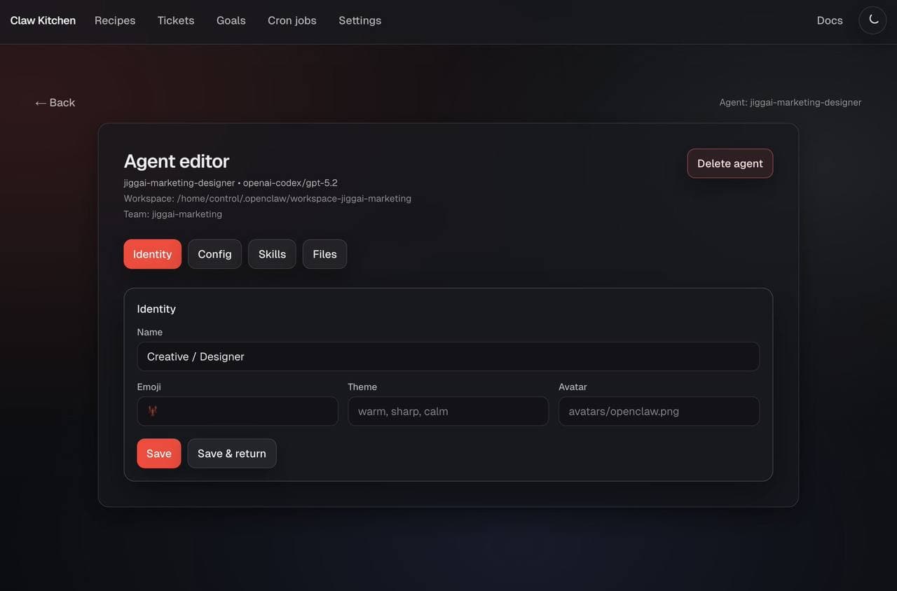 Kitchen plugin screenshot 05